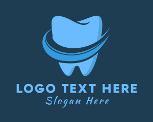 Cosmetic Dentistry - Blue Tooth Dentistry logo design