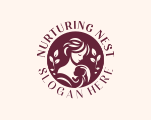 Infant Parenting Mom logo design