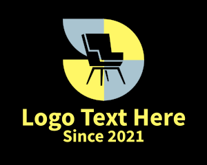 Home Improvement - Accent Chair Furniture logo design