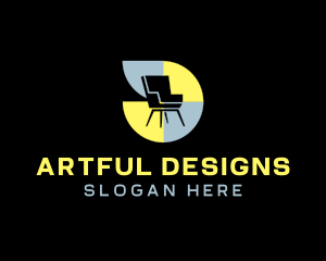 Accent Chair Furniture  logo design