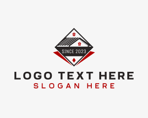 Exterior Design - House Roof Developer logo design