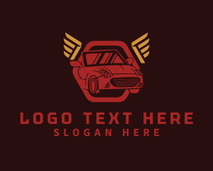 Luxury - Luxury Car Wings logo design