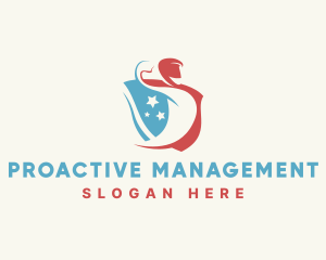 Management - Cooperative Star Shield Management logo design