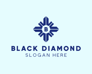 Sun Diamond Jewelry logo design