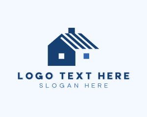 Roof - Realty Property Roofing logo design