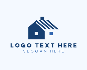 Airbnb - Realty Property Roofing logo design