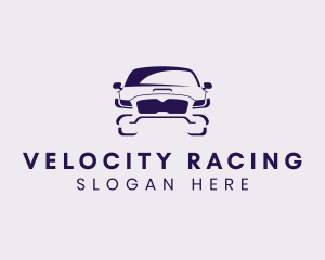 Race Car Sedan logo design