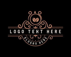 Intricate - Coffee Bean Decorative logo design