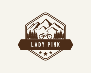 Mountain Forest Bicycle Logo