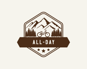Park - Mountain Forest Bicycle logo design
