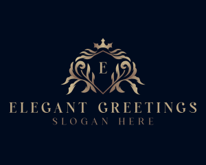 Luxury Monarch Deluxe Ornament logo design