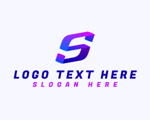 Letter S - Startup Digital Studio logo design