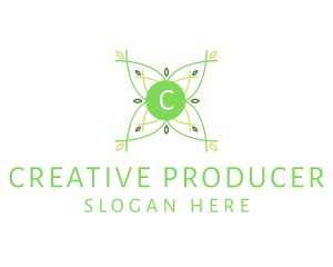 Gourmet Plant Nature Produce logo design
