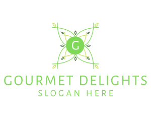 Gourmet Plant Nature Produce logo design