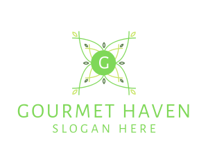 Gourmet Plant Nature Produce logo design