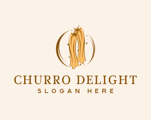 Churros - Delicious Churros Snack logo design