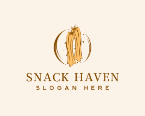 Delicious Churros Snack logo design