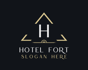 Elegant Luxury Hotel logo design