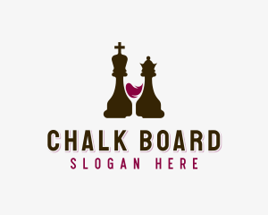 Chess Wine Liquor logo design