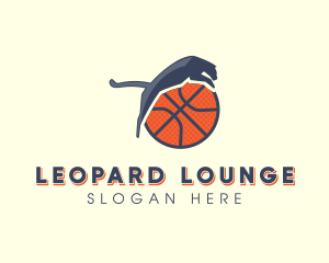 Leopard - Panther Basketball Team logo design