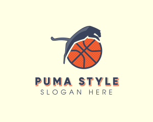 Puma - Panther Basketball Team logo design