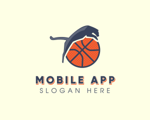 Cougar - Panther Basketball Team logo design