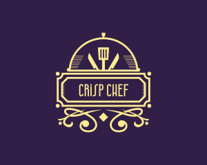 Art Deco Bistro Diner logo design