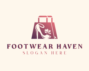 High Heels Shopping logo design