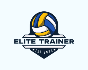 Volleyball Varsity Team logo design