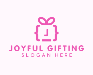 Gift - Ribbon Gift Code logo design