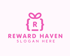 Rewards - Ribbon Gift Code logo design