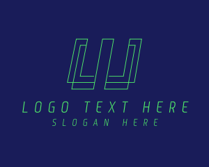 Electronic - Tech Website Programmer logo design