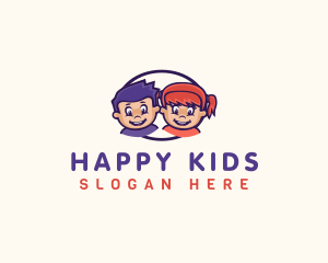 Kids Nursery School logo design