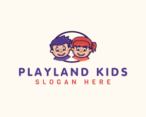 Kids Nursery School logo design