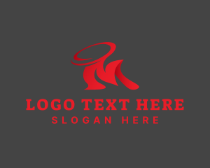 Loop - Orbit Rounded Loop logo design