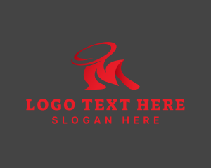 Hole - Orbit Rounded Loop logo design