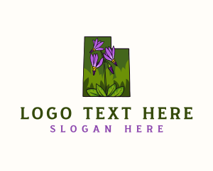 Utah Zion Shooting Star Plant Logo