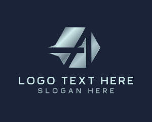 Metal - Business Brand Professional Letter A logo design