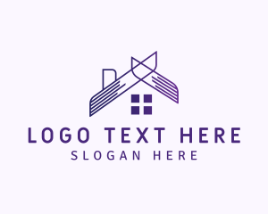 Home Roof Property Logo