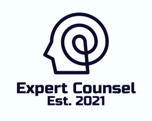 Counsel - Spiral Head Mental Health logo design