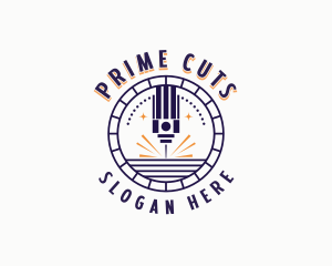 Laser Cutting Machinery  logo design