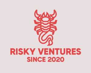 Scorpion Venomous Sting logo design