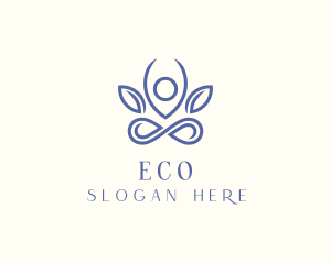 Healty - Yoga Zen Relaxation logo design