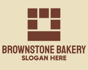 Brown Brick Wall logo design