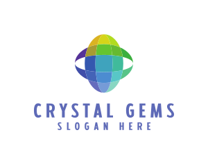 Geometric Planet Business logo design