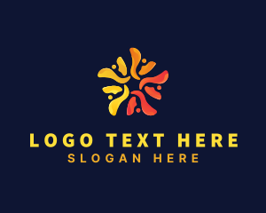 Humanitarian - Community People Group logo design