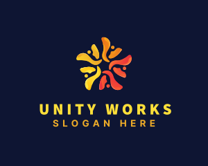Collaboration - Community People Group logo design
