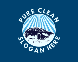 Vehicle Cleaning Service logo design