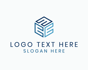 Corporate - Cube Hexagon Tech Letter C logo design