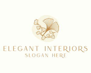 Elegant Floral Boutique logo design